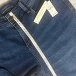 Talbots  Blue High Waist Straight Leg Jeans with Sleek Fit Photo 9