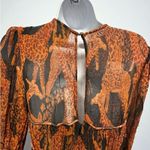 Farm Rio - Giraffe Puff Sleeve Maxi Dress Size XS Photo 7