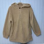 Koolaburra by UGG Brushed Back Sherpa Hoodie Pullover Irish Cream size M Size M Photo 4