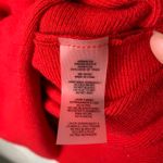 Vila Milano  Red Rhinestoned Sweater Sz XL Dolman Sleeve Photo 8