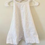 Lauren James White open back tank Photo 0