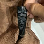 White House | Black Market Brown Ribbed Short Sleeve Top Sz M Photo 5