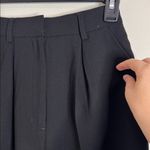 EXPRESS High Rise Black Bermuda Pin-tuck Pleated Shorts size 00 Photo 4