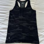 Athleta  Black Speedlight Camo Tank Top Womens Small Yoga Racerback Photo 0