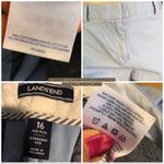 Lands' End  LIGHT BLUE CHINO TROUSERS (16) Photo 6