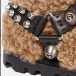 Miu Miu Genuine Shearling Studded Booties Après Ski Winter Boots EU 36 US 6 fur Photo 2