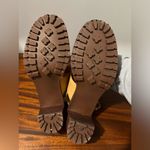 Madewell The Kiera Leather Lugsole Heeled Sandal Photo 7