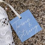 Twine & String NWT-dainty lace/ruffle top Photo 5