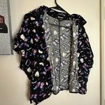 Hot Topic Butterfly print jacket with a black and purple colour scheme Photo 0