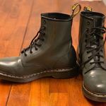Dr. Martens Gray Leather Dr. Martin Boots  Photo 0