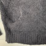 Barefoot Dreams womens medium cozy chic gray full zip sweatshirt hoodie grey Photo 3