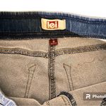 L.E.I Medium Wash Cropped Relaxed Leg Jeans Photo 2