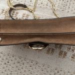 Banana Republic  Italian Suede Accordian Bag Photo 7