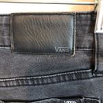 Vans Faded Black Blownout Knees Skinny Jeans Photo 9