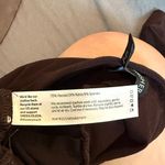 Eileen Fisher  brown straight leg viscose nylon ankle pants Photo 3