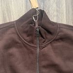 SKIMS  Espresso Boyfriend Fleece Slouchy Half Zip Pullover Oversized Comfy Photo 2