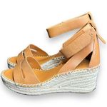 Franco Sarto NEW Women's Callia Wedge Sandals Brown Size 11M Photo 0