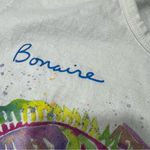 Anvil Vintage  Bonaire White colorful Fish T-Shirt Vibrant Tropical medium USA Photo 4