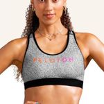 Adidas  /peloton Women's Black and Gray Sports Bra Photo 13