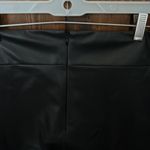 joe's jeans Joe’s Faux Leather Back Zip Up Leggings, Size 10 Photo 4