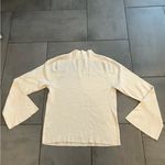 Anthropologie Maeve Arlowe Bell Sleeve Sweater in Cream Photo 2