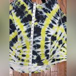 Nike  Black and Yellow Tie-Dye Tank Top Photo 10