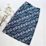 J.Crew NEW  Factory Printed Bias Slip Skirt & Top Set Antique Navy Vintage Floral Photo 9