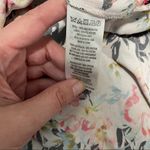 French Connection  Pink Floral Zip Up Blouse EUC M Photo 3