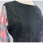 Desigual Pici Day Dress Womens US 6 Sheer Lacy Flirty Whimsigoth Fairygrunge Photo 2