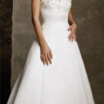 Stunning Vintage Y2K Casablanca Style 1663 Corset Wedding Gown! White Size 10 Photo 0