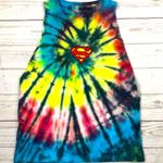 Tie Dye Superman Tank size Medium❕ Multiple Photo 0