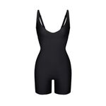 SKIMS  body unlined  plunge mid thigh bodysuit onyx Large New wit tags Photo 2