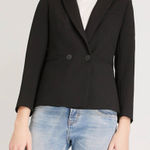 Maje  Black Valmy Double Breasted Blazer 36/S Photo 0