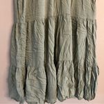 ARITZIA WILFRED Tiered Babydoll Dress Green Size L Photo 2
