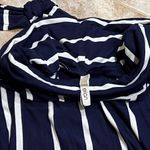 Elan 8 Way Convertible Multi Way Striped Jersey Dress Swim Coverup Blue White M Photo 6