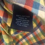 Vineyard Place Buffalo Check Plaid, Swiss Dot Button Down Shirt, Men’s XL, Multi Multiple Photo 4