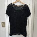 Live and let live Y2k crochet short sleeve top Photo 1