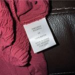 Live to be spoiled Like to Be Spoiled Dark Red Pants with Relaxed Fit and Elastic Waist Photo 2