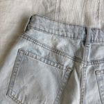 Garage  light wash distressed Festival denim shorts Photo 7