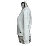 Hollister White Textured Cropped Sweater Beach Coastal Coquette Preppy Boho S Photo 2