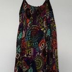 Free People Movement Colorful Bohemian Dress Beaded Spaghetti Strap  Photo 4