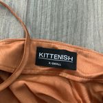 Kittenish  orange rust mini dress Photo 5