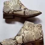 ALDO  Ankle Boots Womens Size 8 Snakeskin Leather #I1 Photo 0