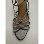 Veronica Beard  Aneesha Crystal Gunmetal Strappy Heel Sandals Sz 8.5 $450 Photo 11