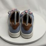 Aetrex  Shoes Womens 7 Renee Arch Support Sneakers Blue Canvas Lace Up Low Top Photo 4