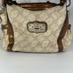 Kathy Van Zeeland Kathy Van Zealand Brown & Cream Satchel Bag Photo 2