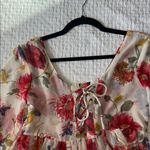 Fun & Flirt  Floral Blouse - White and Pink Photo 10