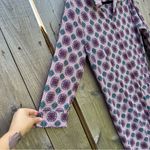 Chico's  Medallion Print Shirt Dress Maxi Women's‎ Size 8/10 Multicolored Photo 2