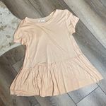 Truly Madly Deeply Peach Colored Tee Photo 0