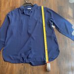 Ci Sono Navy Blue Blouse Photo 4